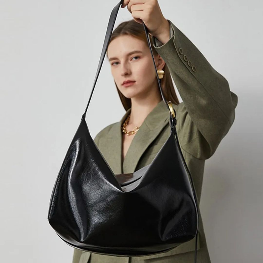 Vegan-Leder Schultertasche für Frauen - Stylische und nachhaltige Handtasche