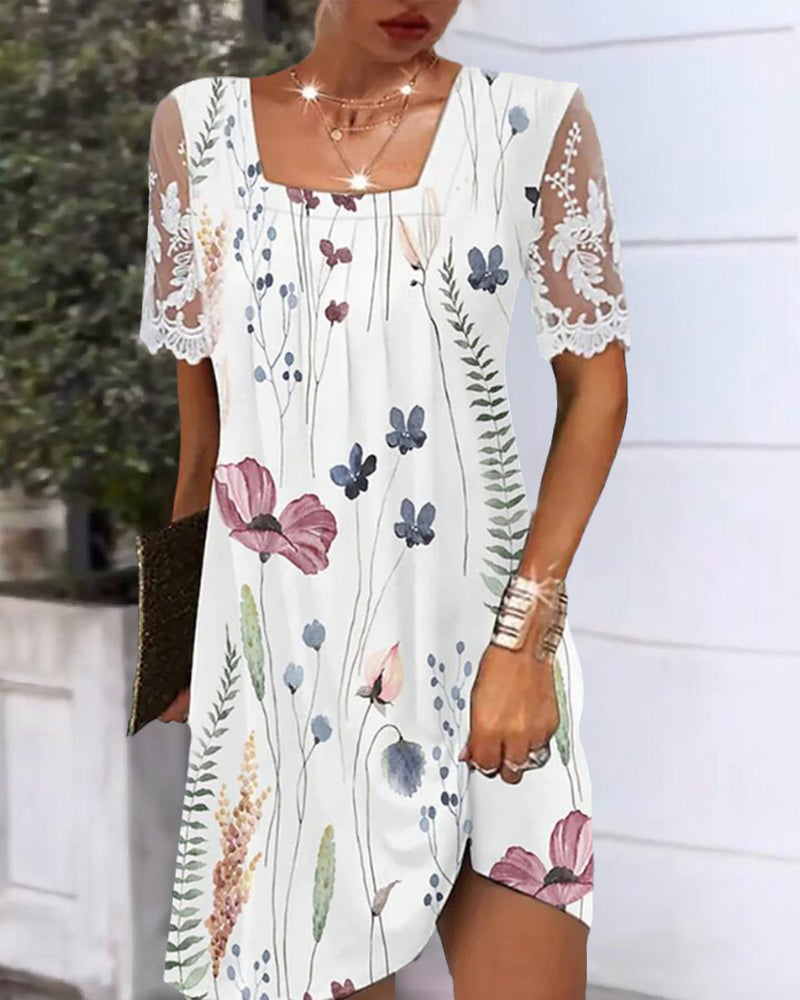 Robe Luiza™ | Motif floral