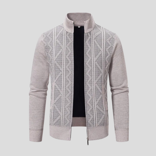 Gilet à motifs élégant pour homme