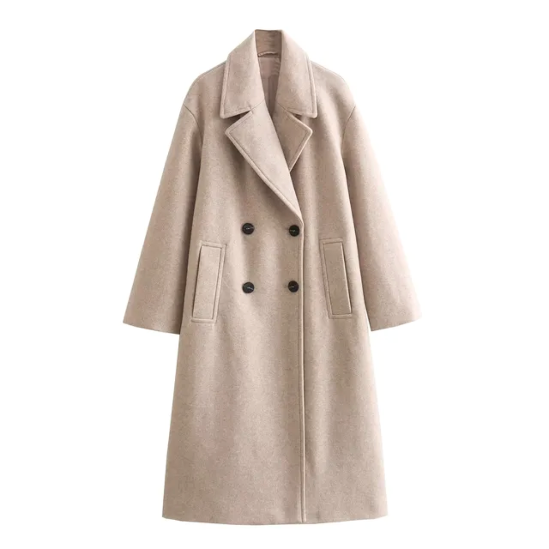 Manteau de luxe chaud