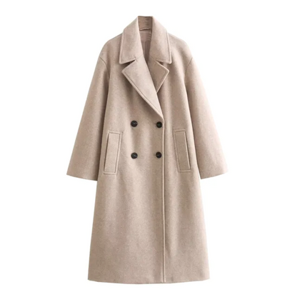 Manteau de luxe chaud