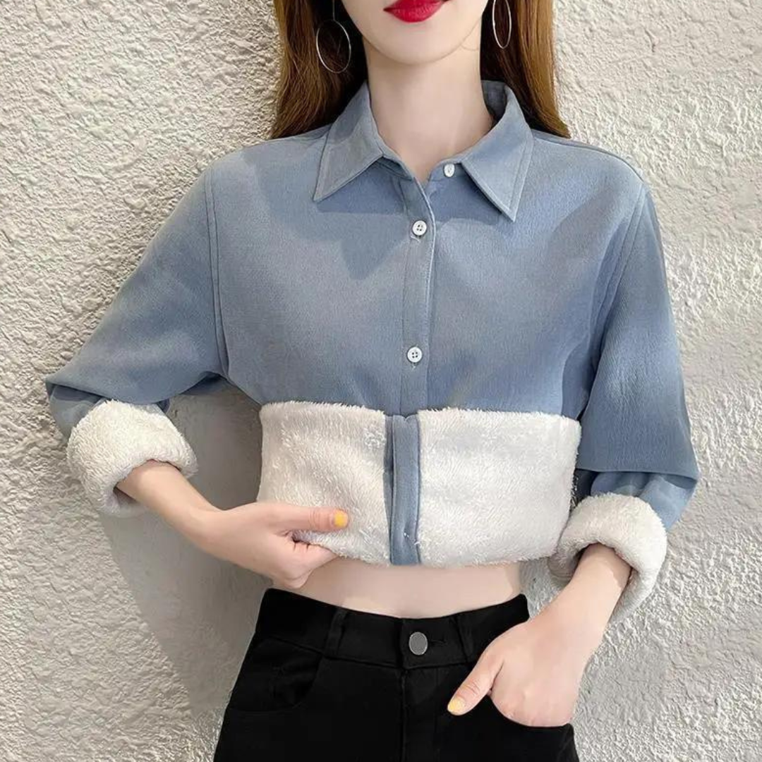 Blouse élégante en polaire