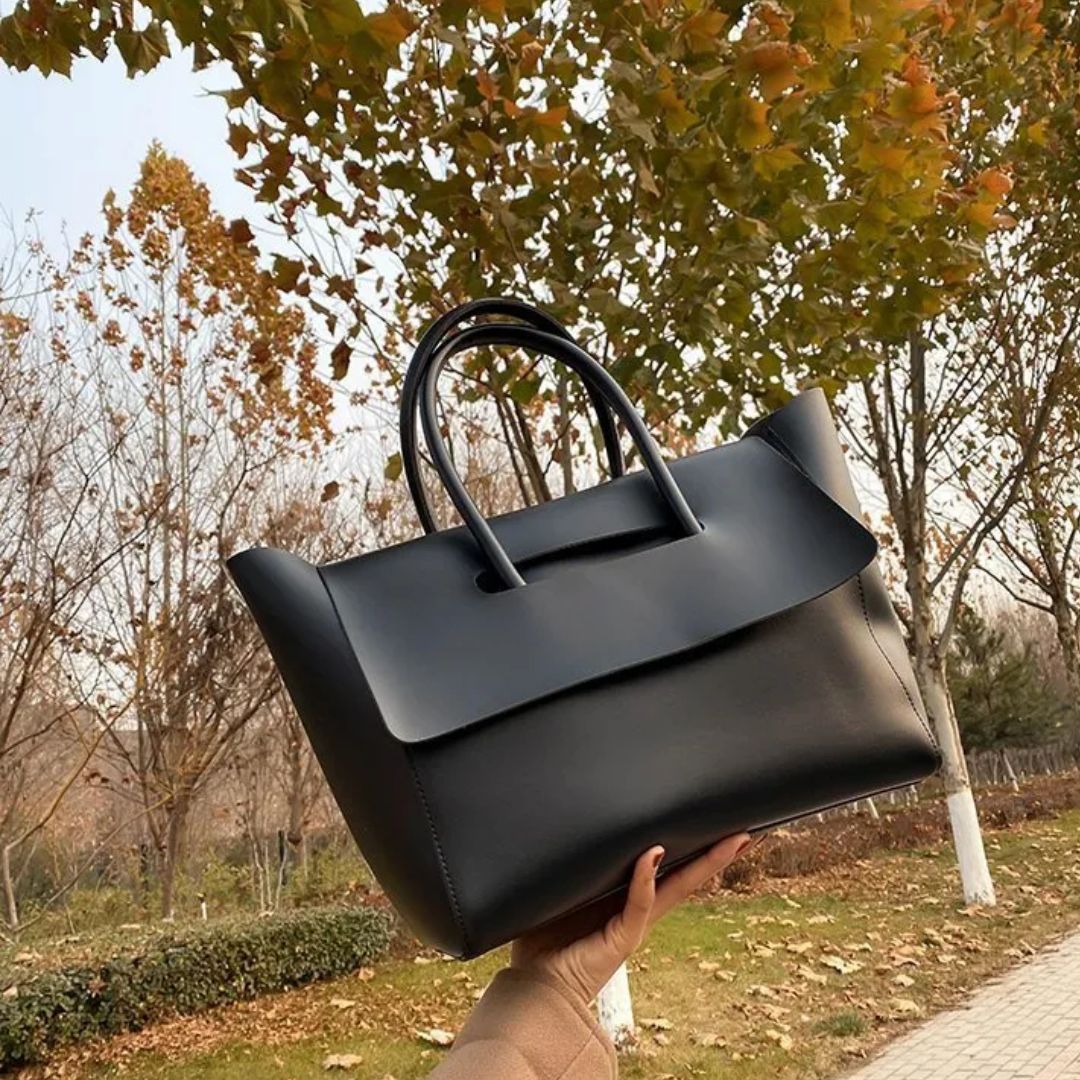 Handtas für Frauen - Geräumige Tragetasche im klassischen Design aus hochwertigem Material