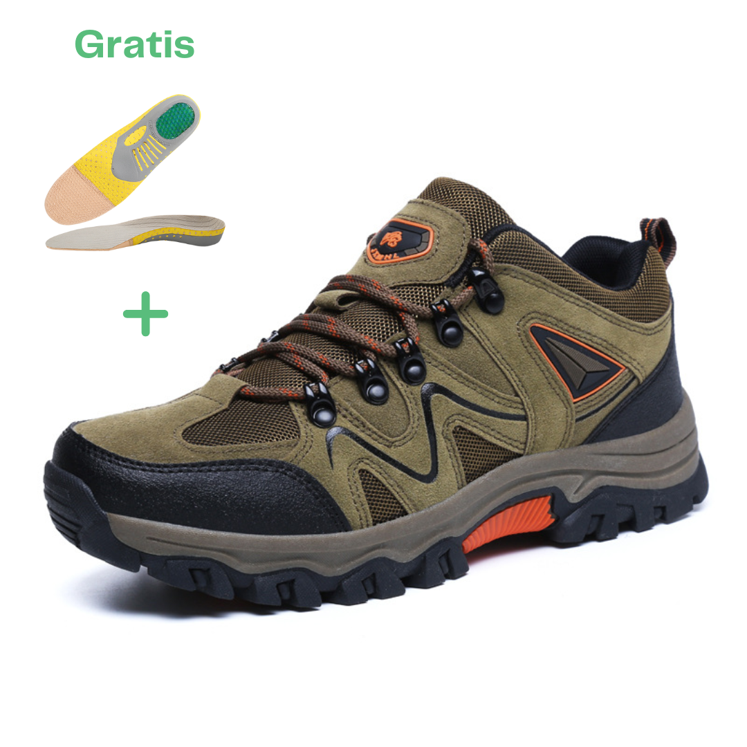 TrekStride® - Chaussure ergonomique outdoor et randonnée Imperméable + Semelles offertes