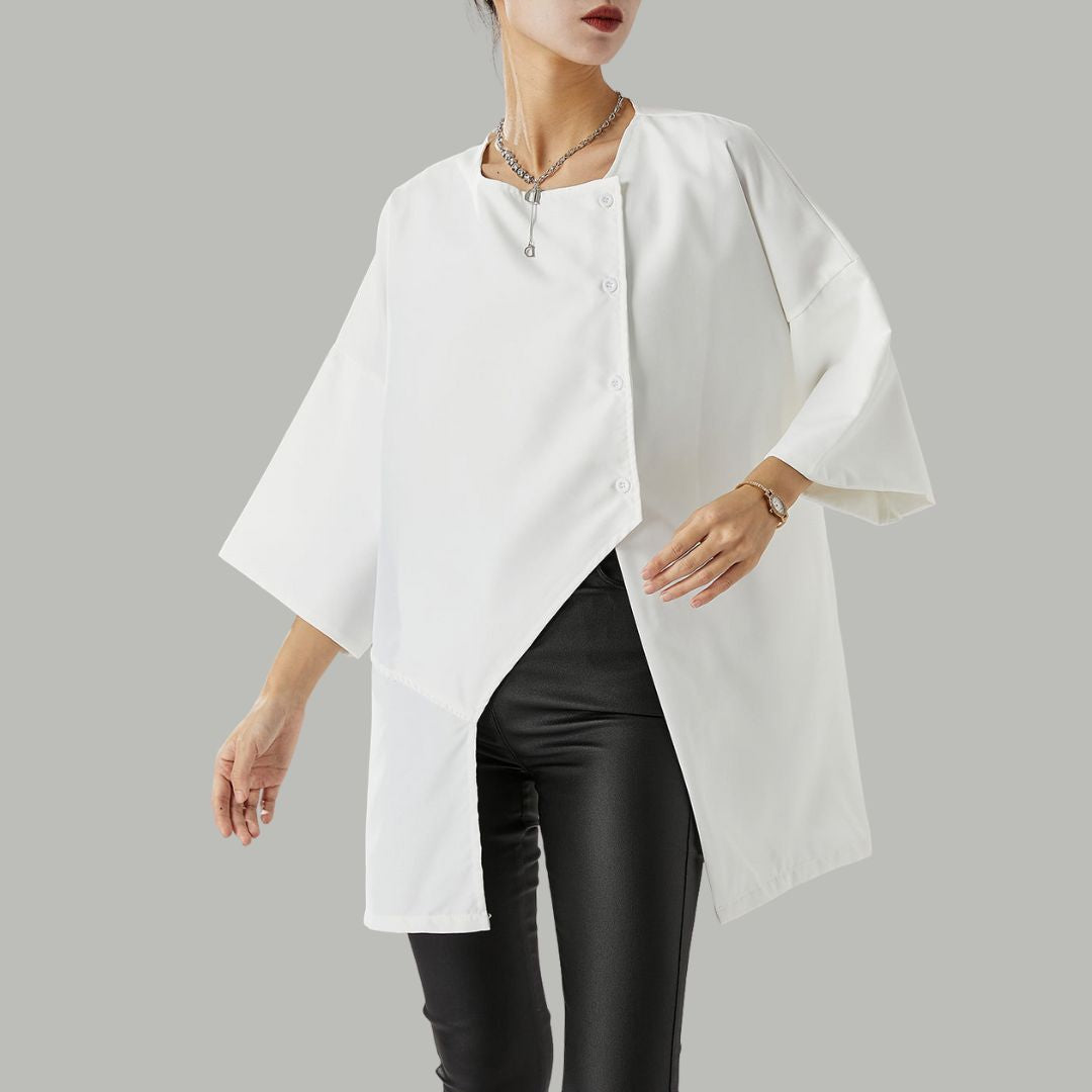 Blouse asymétrique élégante