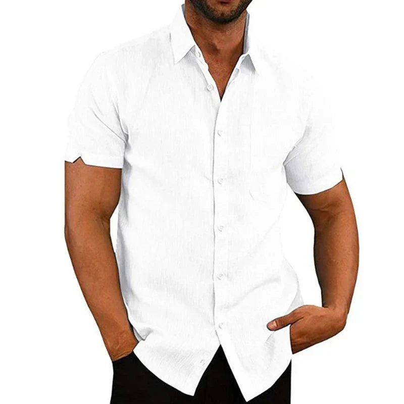 Chemise en coton pour homme