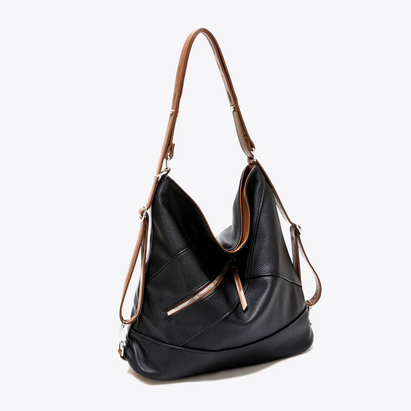 Faux-Leder-Tasche