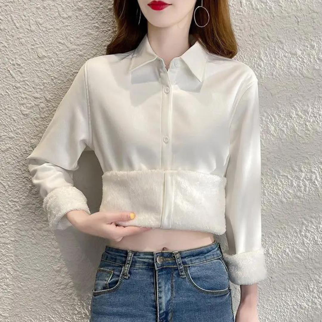 Blouse élégante en polaire