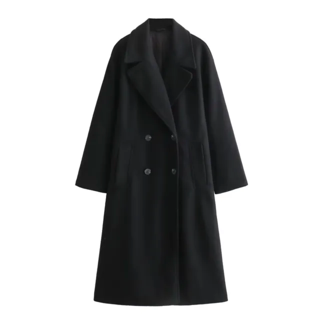 Manteau de luxe chaud