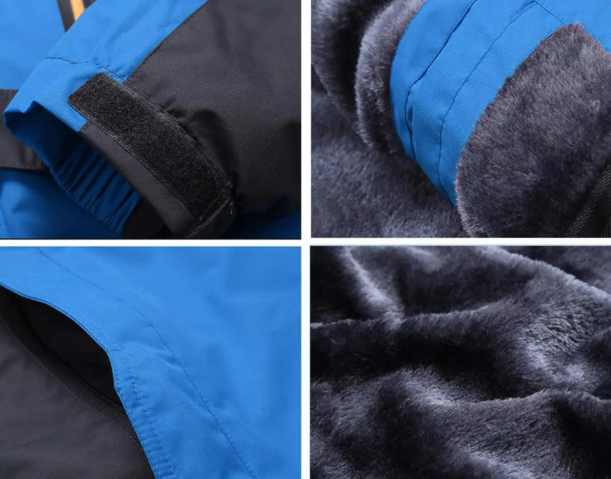 Veste imperméable avec doublure en polaire