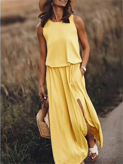 Cripes - Robe longue bohème unie en modal de différentes couleurs