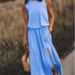 Cripes - Robe longue bohème unie en modal de différentes couleurs