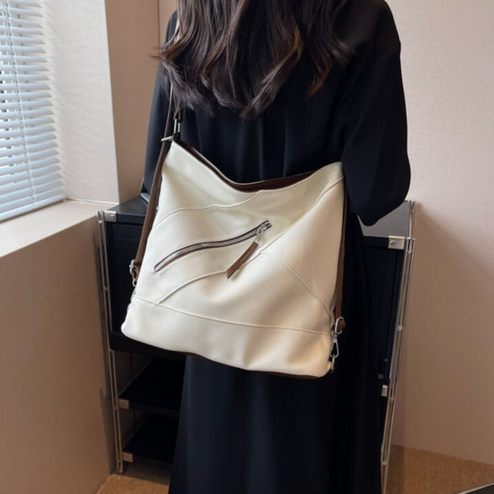 Faux-Leder-Tasche