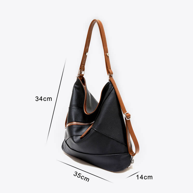 Faux-Leder-Tasche