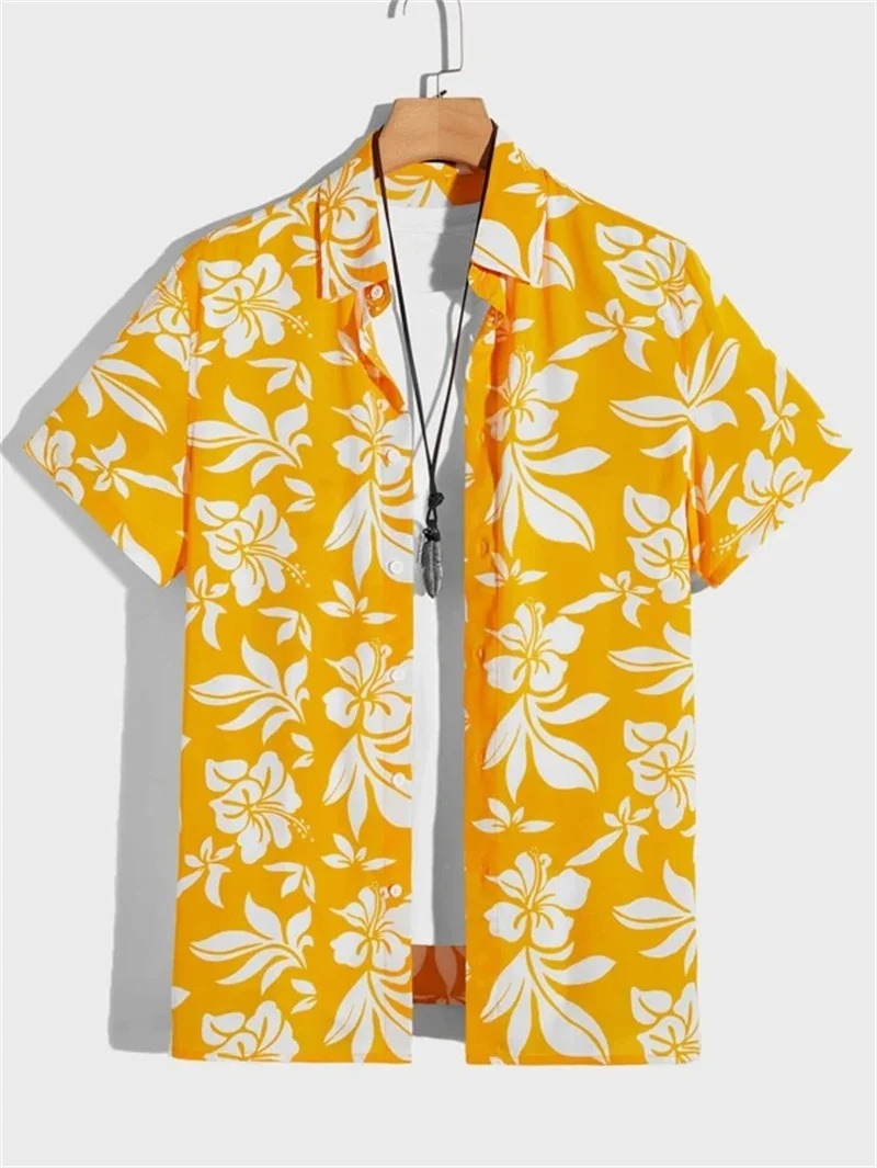 Cripes - La chemise hawaïenne imprimé floral 3D