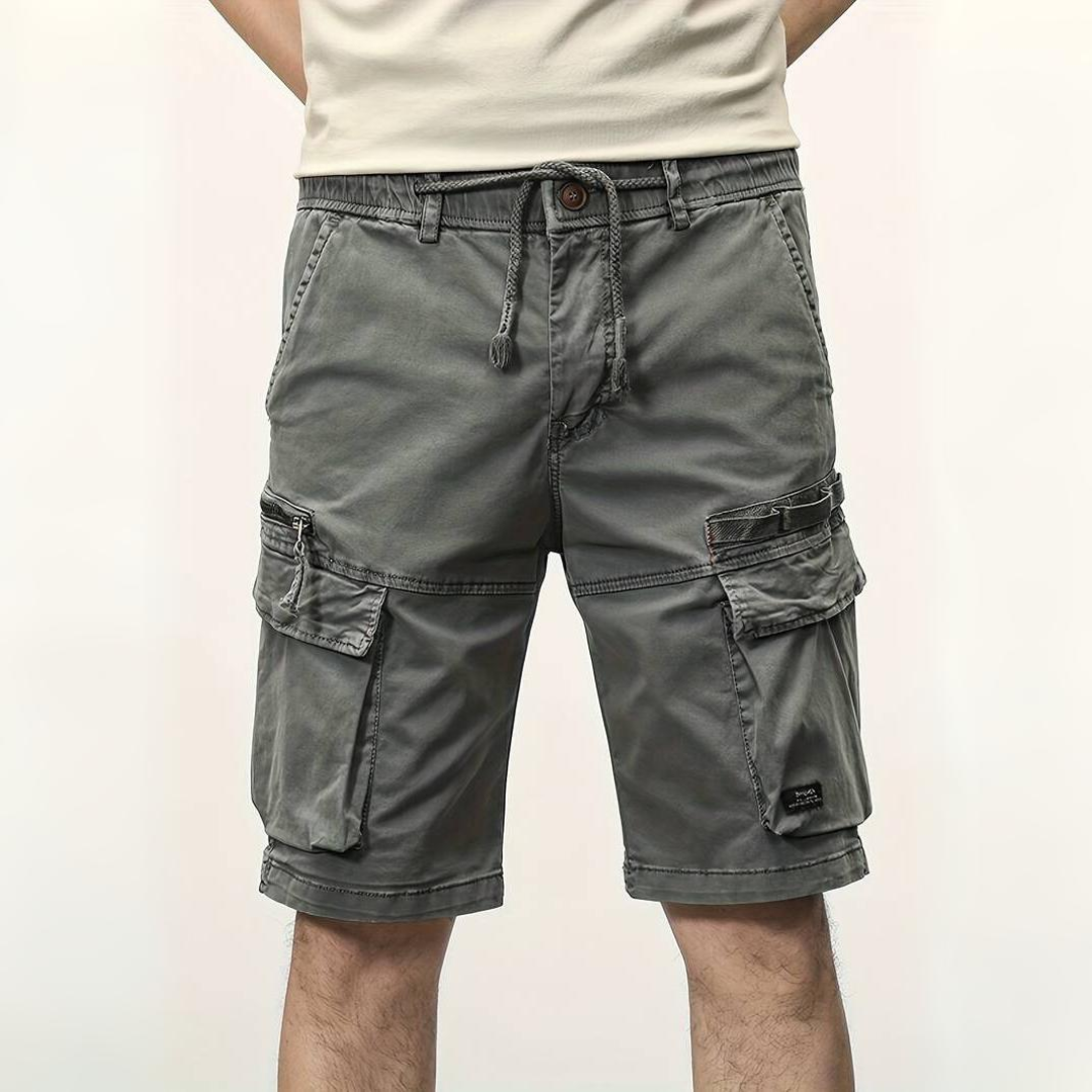 Short cargo décontracté pour hommes