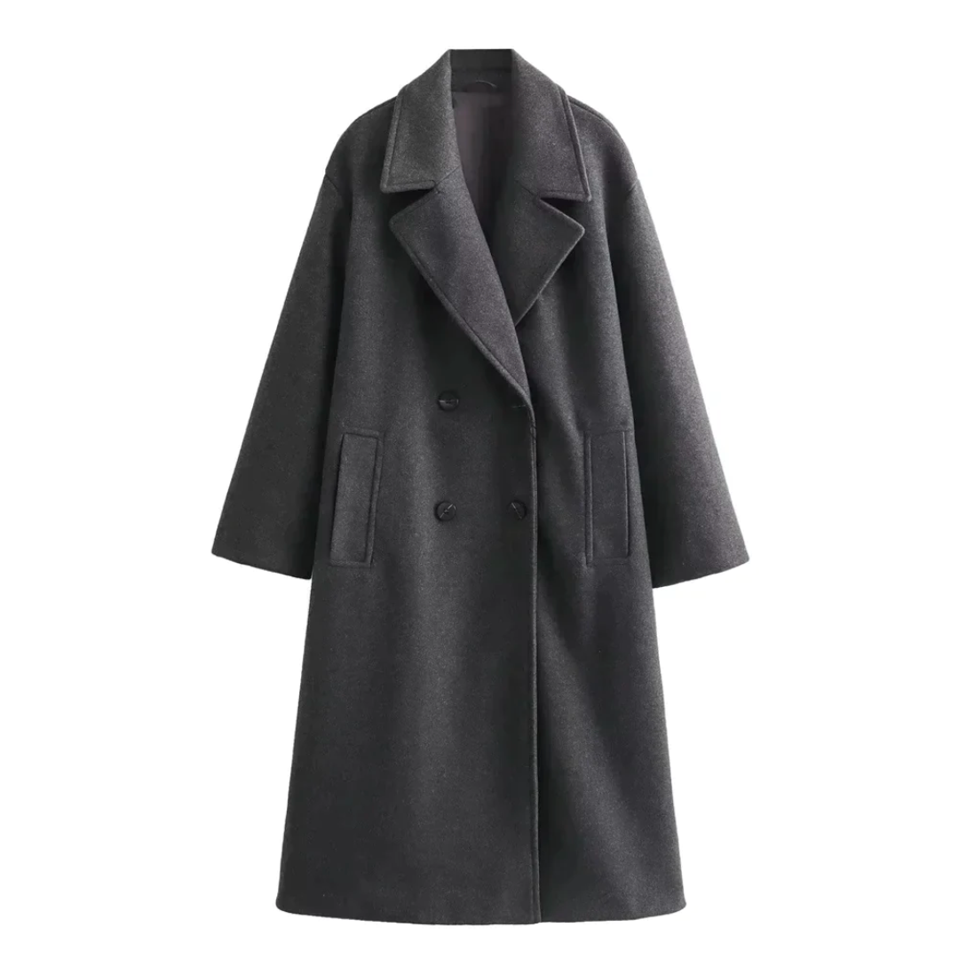 Manteau de luxe chaud