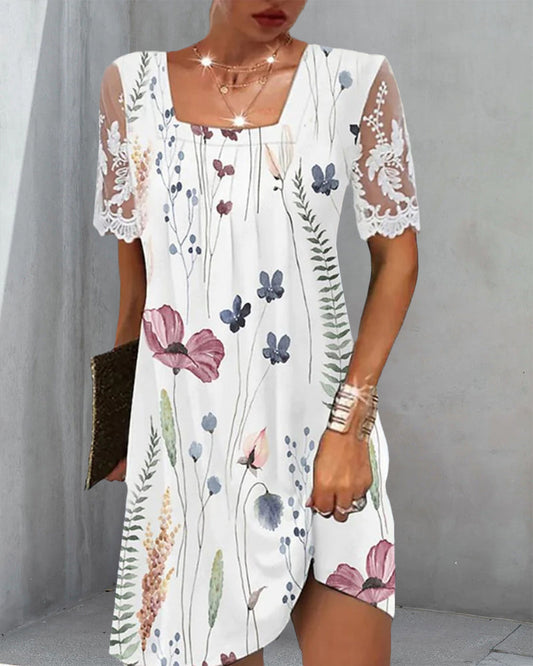 Robe Luiza™ | Motif floral