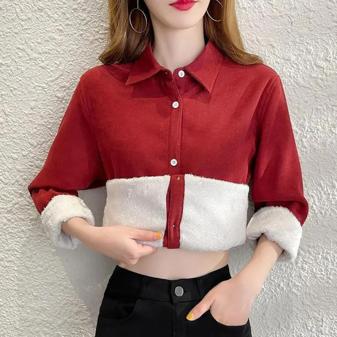 Blouse élégante en polaire