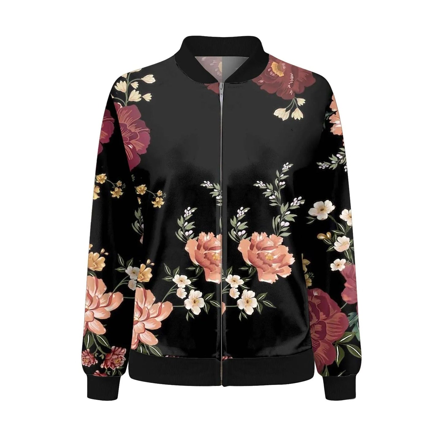 Cripes Bomber Veste Avec Imprimé Floral Dames