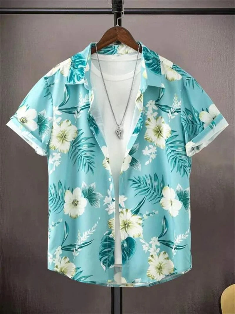 Cripes - La chemise hawaïenne imprimé floral 3D