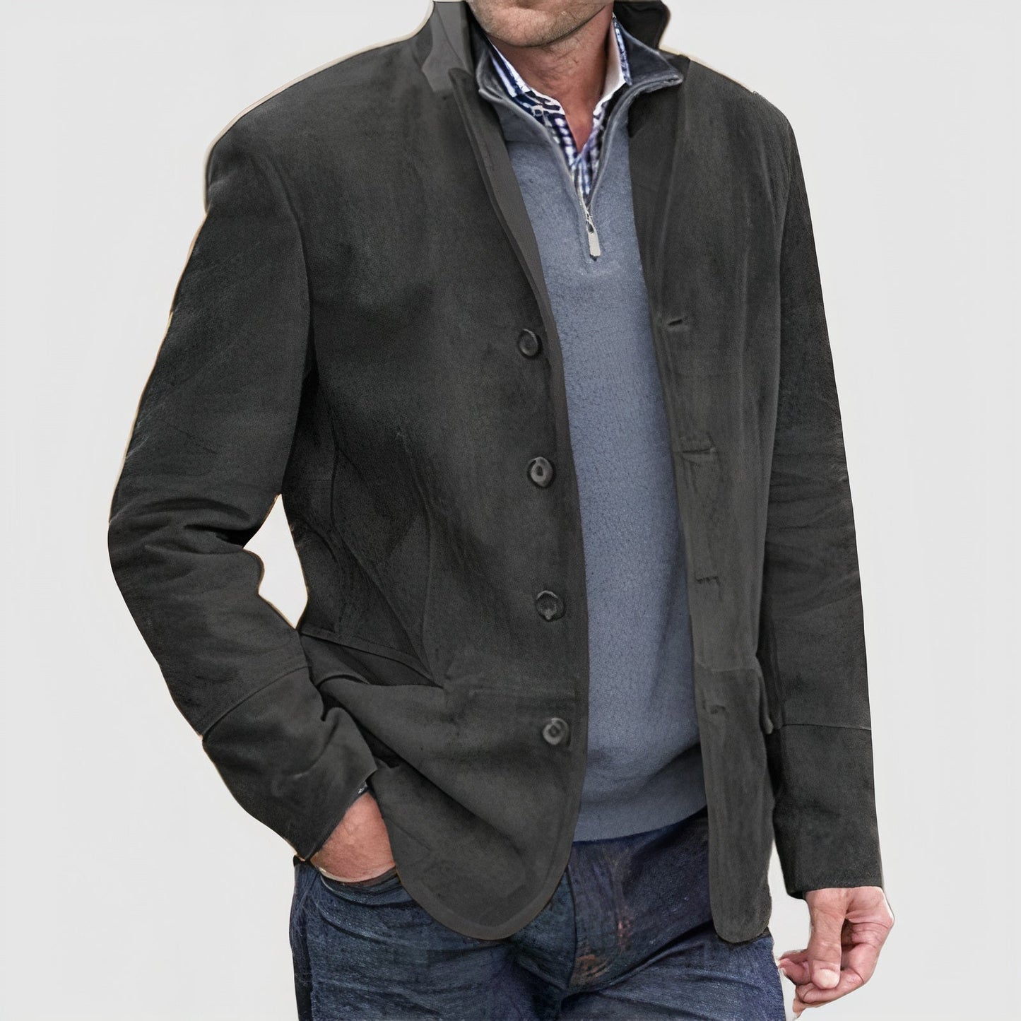 Veste style vintage pour homme