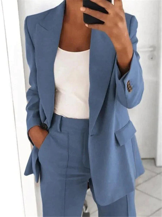 Marilyn™️ | Costume blazer élégant pour femme avec une coupe flatteuse