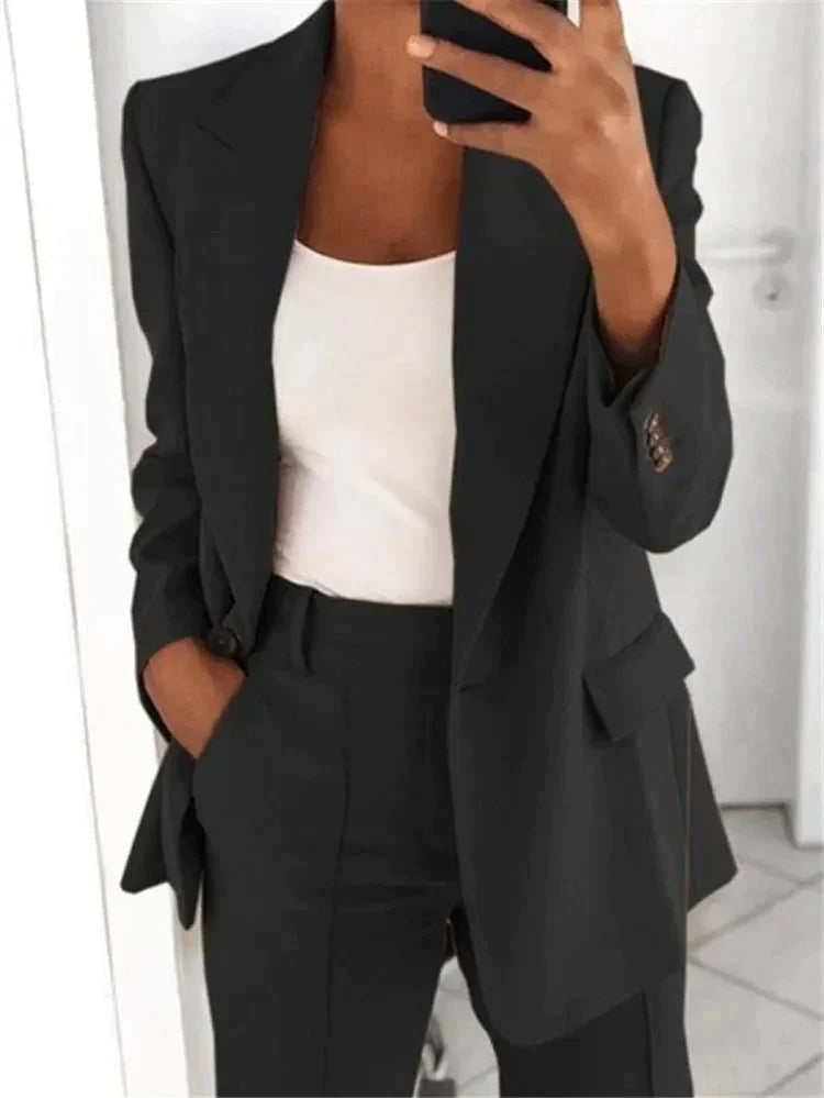 Marilyn™️ | Costume blazer élégant pour femme avec une coupe flatteuse