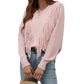 Cripes - Pull d'Automne à Pompons pour Femme