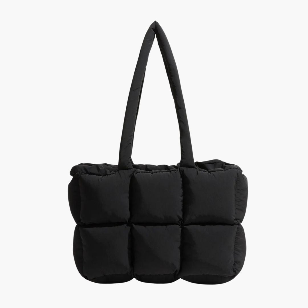 Puffer Schultertasche für Damen - Stylische und geräumige Handtasche