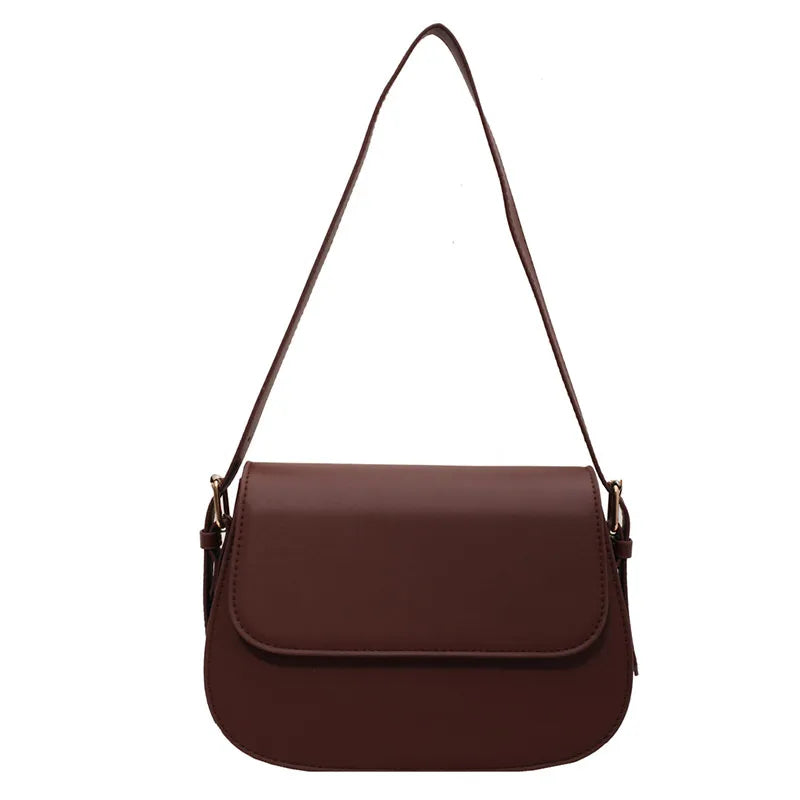 Handgefertigte Leder-Schultertasche