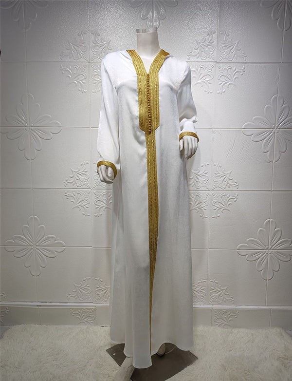 Marocain à Capuche Robe