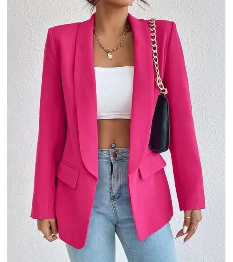 Crêpes | Blazer femme élégant