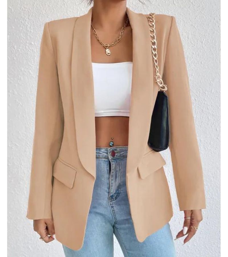 Crêpes | Blazer femme élégant