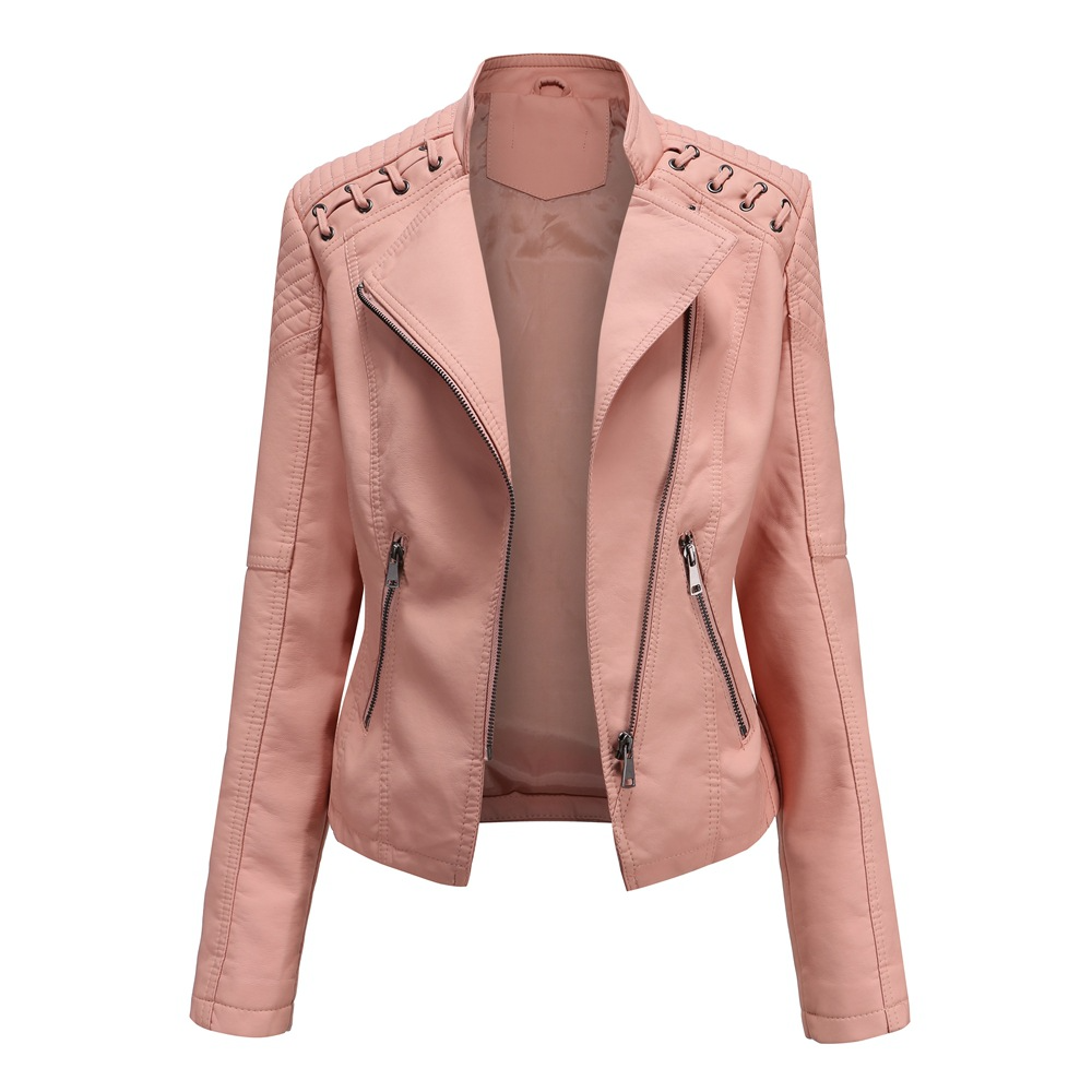 Leah™ l Veste en cuir élégante de qualité supérieure pour femme