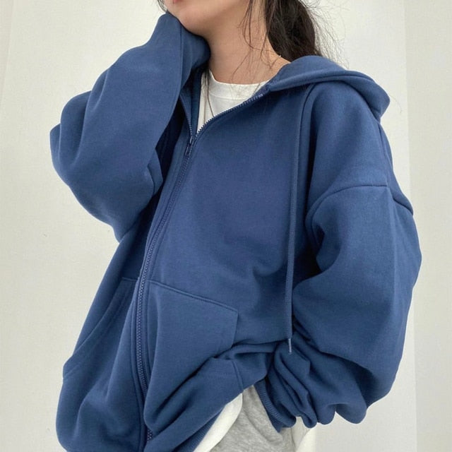 Cripes - Sweat à capuche tendance Harajuku pour Femme