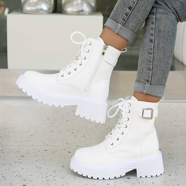 Bottes De Luxe Cripes | blanc noir