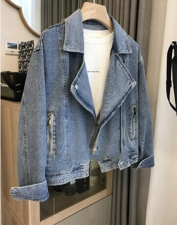 Veste en jean d'été tropicale Cripes