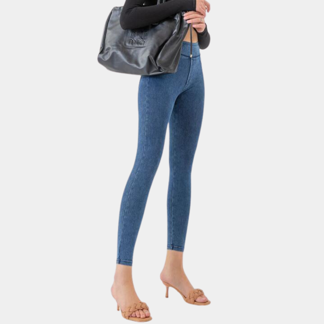 Leggings en denim ajustés pour femmes