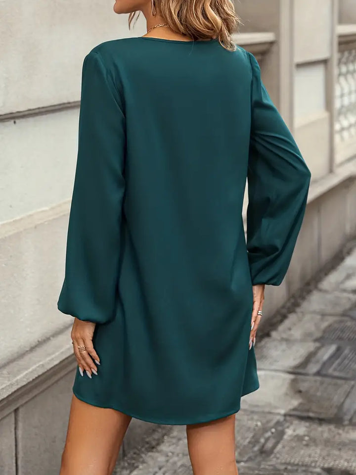 Cripes - robe simple à décolleté cranté