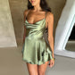 Mini robe en satin Siren