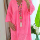 Mini-robe de vacances taille plus