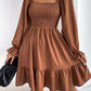 Robe Cripes - Rayonnez d'élégance féminine dans cette mini-robe à volants !