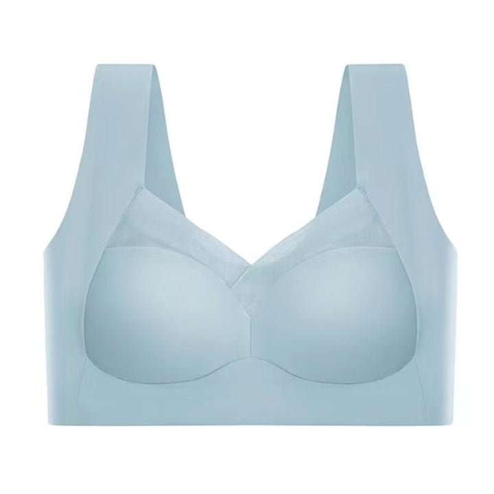 Cripes - Soutien-gorge souple en soie ergonomique sans couture pour femme