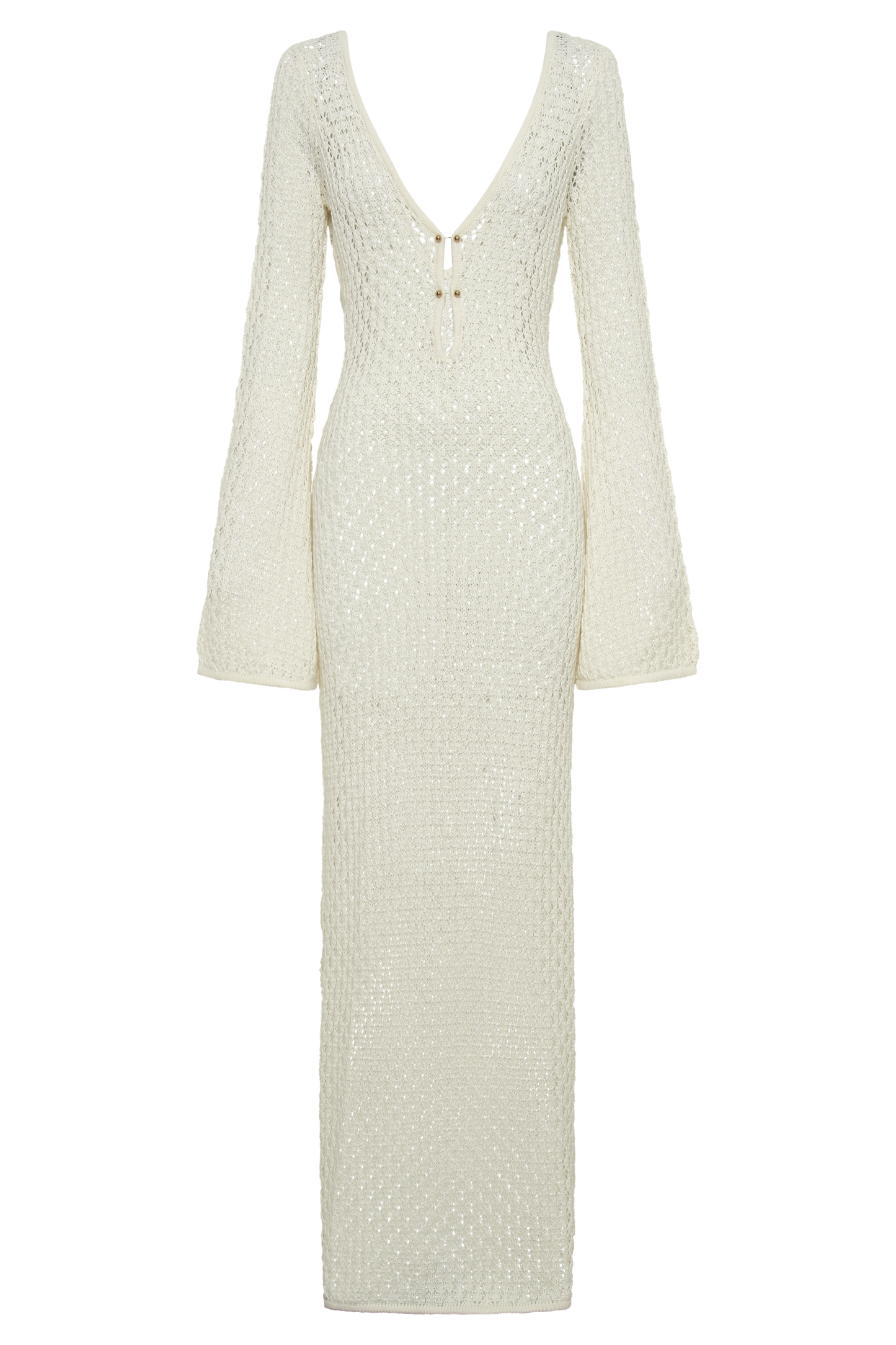 Lara - Robe blanche sophistiquée