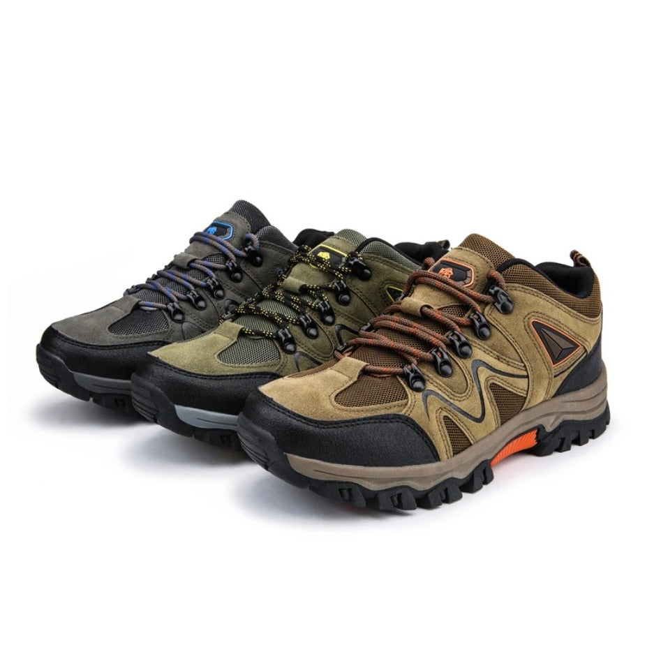 TrekStride® - Chaussure ergonomique outdoor et randonnée Imperméable + Semelles offertes