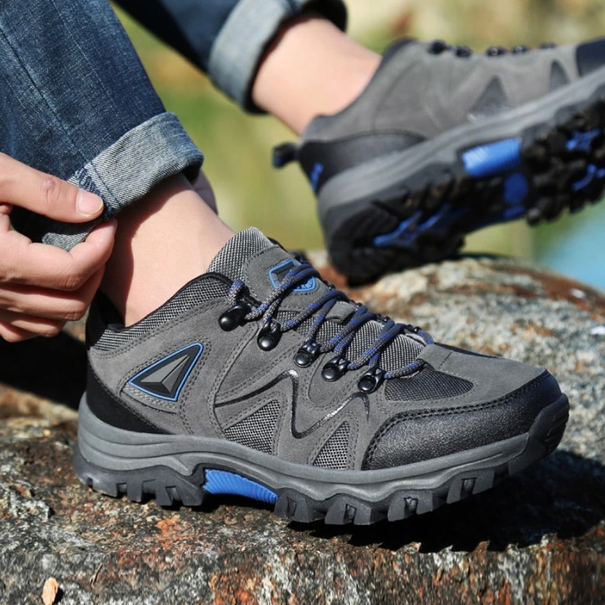 TrekStride® - Chaussure ergonomique outdoor et randonnée Imperméable + Semelles offertes