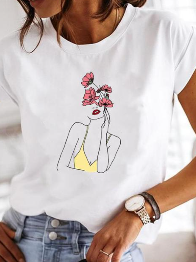 Cripes Rosalinda - T-shirt élégant avec motif coeur