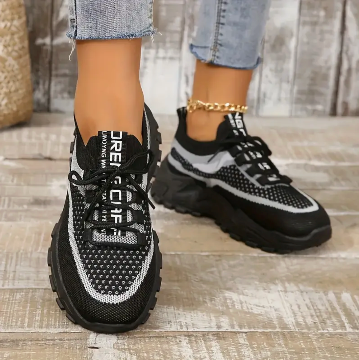 Cripes Baskets Confortables Femme