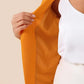 Blazer Cripes sans poches orange | Claire